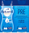 Anfangsmilch Pre trinkfertig von Geburt an 4x200ml Aptamil