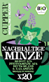 Kräutertee "Nachhaltige Minze" (20 Beutel) Cupper