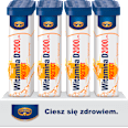 Suplement diety Witamina D Protect 2000 j.m., tabletki musujące KRÜGER