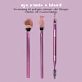Lidschattenpinsel Eye Shade + Blend REAL TECHNIQUES