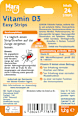 Easy Strips Vitamin D3 Zungenstreifen Mara