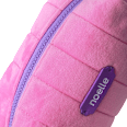 Geantă cosmetică de pluș pouch roz NOELLE