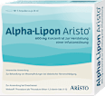 Alpha-Lipon Aristo 600mg Thioctsäure (als Thioctsäure-Ethan-1,2- diamin-Salz (1:1)).Konzentrat 5 Ampullen à 24ml ARISTO