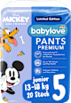 Plienkové nohavičky Premium veľ. 5 junior (13-18 kg) babylove