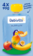 Quetschie Kinderspass Multifrucht ab 1 Jahr (4x90 g) Bebivita