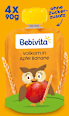 Quetschie Vollkorn in Apfel Banane, ab 1 Jahr (4 x 90g) Bebivita