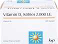 Vitamin D3 Köhler 2.000 I.E. Kapseln 120 St Vitamin D3 Köhler