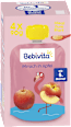 Voćna kašica od jabuke i breskve, 5+ mj., 4 x 90 g Bebivita