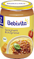 EKO junior obrok od povrća i špageta s mesom - bolognese, 8+ mj. Bebivita