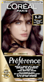 Farba do włosów 5.21 Zimny Opalizujący Jasny Brąz L'ORÉAL PARiS PRÉFÉRENCE