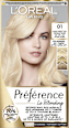 Farba do włosów 01 Bardzo Bardzo Jasny Naturalny Blond L'ORÉAL PARiS PRÉFÉRENCE