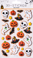 Aufkleber Halloween Gespenst/Kürbis Dekorieren & Einrichten