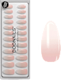 Künstliche Nägel Press Ons Medium Almond Babyboomer Doonails