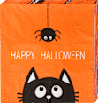 Servietten "HAPPY HALLOWEEN" (33x33 cm) BOLTZE