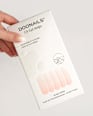 UV Nagelfolien Nude Glitter Babyboomer Doonails