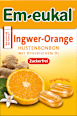 Bonbon Minis, Ingwer-Orange, zuckerfrei Em-eukal