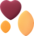 Geschenkset Matte + Merry Puff Trio REAL TECHNIQUES