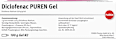 Diclofenac PUREN Gel Diclofenac-Natrium 0,01 g/g Gel PUREN