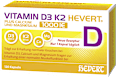 Vitamin D3 K2 Hevert Plus Calcium und Magnesium 1000 IE Kapseln 120 St HEVERT