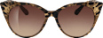 Sonnenbrille braun Katzenlook SUNDANCE