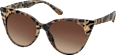 Sonnenbrille braun Katzenlook SUNDANCE