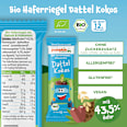 Fruchtriegel mit Hafer, Datteln & Kokosnuss ab 1 Jahr pumpkin organics