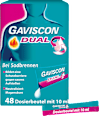 Gaviscon Dual 500 mg / 213 mg / 325 mg Suspension zum Einnehmen, 48 Dosierbeutel mit 10ml GAVISCON
