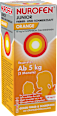 Nurofen Junior Fieber- und Schmerzsaft, Wirkstoff: Ibuprofen 40 mg/ml Suspension zum Einnehmen, Orangengeschmack NUROFEN