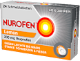 Nurofen, Wirkstoff: Ibuprofen 200mg, Schmelztabletten Lemon NUROFEN