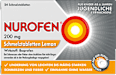 Nurofen, Wirkstoff: Ibuprofen 200mg, Schmelztabletten Lemon NUROFEN
