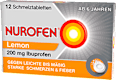 Nurofen, Wirkstoff: Ibuprofen 200 mg, Schmelztabletten Lemon  NUROFEN