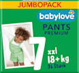 JUMBOPACK PREMIUM pelene gaćice xxl, veličina 7 (18+ kg) babylove