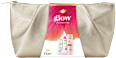 dárková sada glow + velká kosmetická taštička Dove