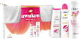 dárková sada awaken + kosmetická taštička Dove