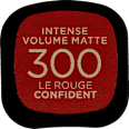 COLOR RICHE COLORS OF WORTH 300 LE ROUGE CONFIDENT  L'ORÉAL PARiS