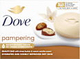 Seifenstück fest mit Sheabutter Dove