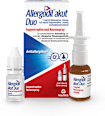 Allergodil akut Duo Augentropfen: 0,5mg/ml Augentropfen Lösung - Azelastinhydrochlorid, Nasenspray: 1mg/ml Nasenspray, Lösung Allergodil