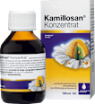 Kamillosan Konzentrat Kamillenblütenauszug 98,91g / 100g, Kamillenöl 0,19g / 100g Flüssigkeit Kamillosan