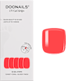 UV Gel Nagelfolien, Pediküre Gel Strips Sunset Coral Doonails