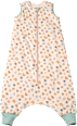 Schlafsack mit Beinen 3 TOG mit Tier-Muster, beige, 110 cm ALANA