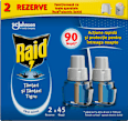 Пълнител за електрически изпарител против комари, 2x27ml Raid