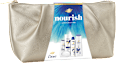 dárková sada nourish + velká kosmetická taštička Dove