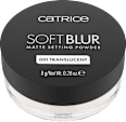 SOFT BLUR MATTE puder u prahu za setovanje- 001 Translucent CATRICE