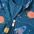 Schlafsack 2 TOG mit Weltall-Muster, blau, 80 cm ALANA