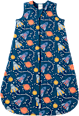 Schlafsack 2 TOG mit Weltall-Muster, blau, 90 cm ALANA
