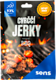 cvrččí jerky s příchutí BBQ sens