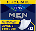 Einlagen Inkontinenz Men Active Fit Level 2 TENA