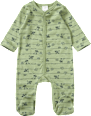 Schlafanzug mit Waldtier-Muster, grün, Gr. 42/44 ALANA
