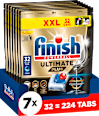 Spülmaschinen-Tabs Ultimate Plus (7x32 St) Finish