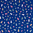 Geschenkpapier Trees and Stars sortiert Dekorieren & Einrichten